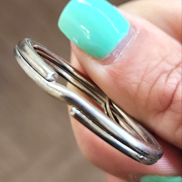 REACTION Kenneth Cole Padlock Keychain RARE - Picture 6 of 6